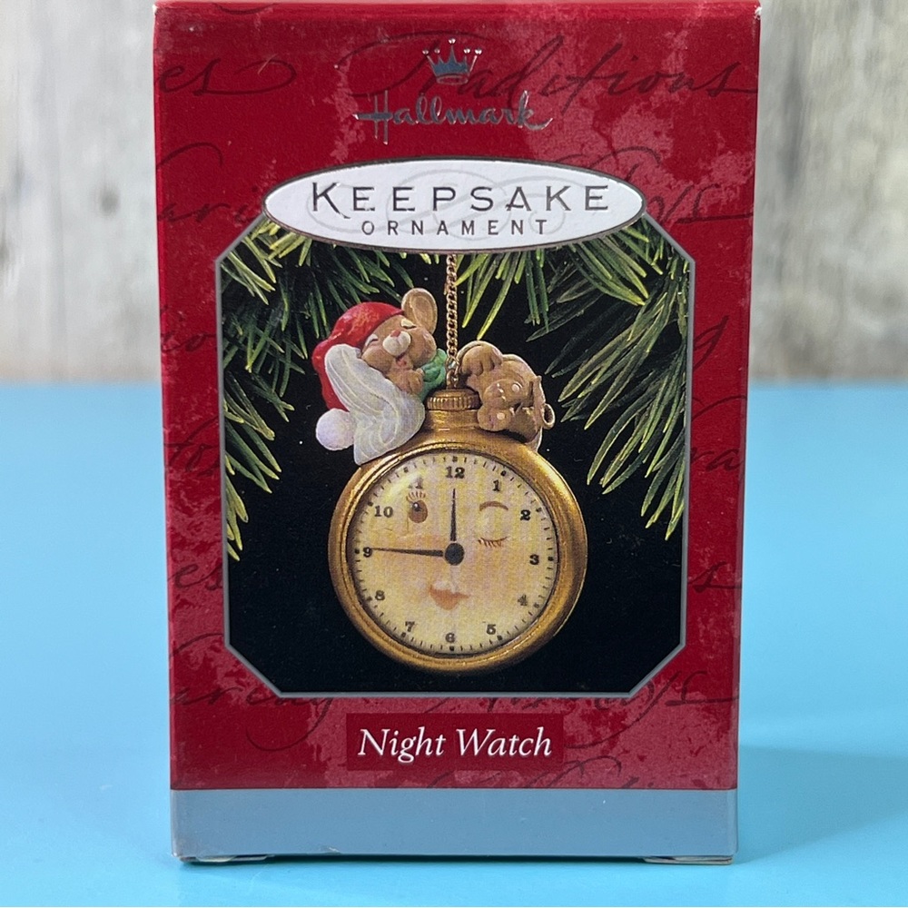 Hallmark Keepsake Ornament Night Watch Handcrafted & Dated 1998